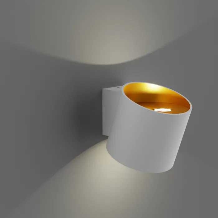 Светодиодное бра Ledron COME White-Gold от ImperiumLoft