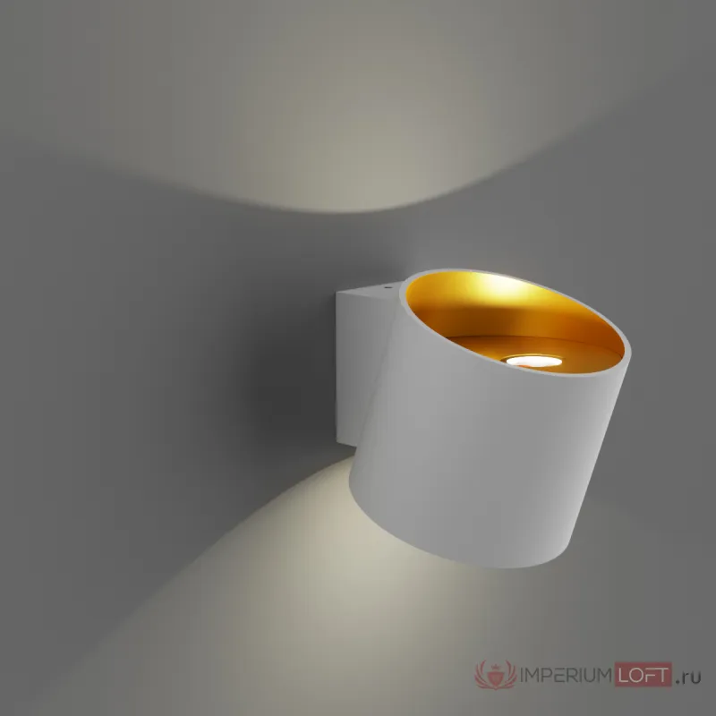 Светодиодное бра Ledron COME White-Gold от ImperiumLoft