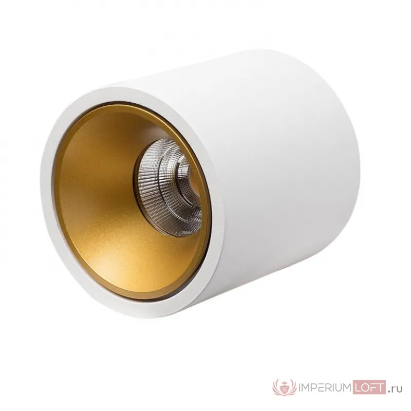 Накладной светодиодный светильник LeDron RINBOK Gold White от ImperiumLoft