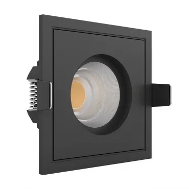 Встраиваемый светодиодный светильник LeDron BRUTAL SQ 1 BLACK