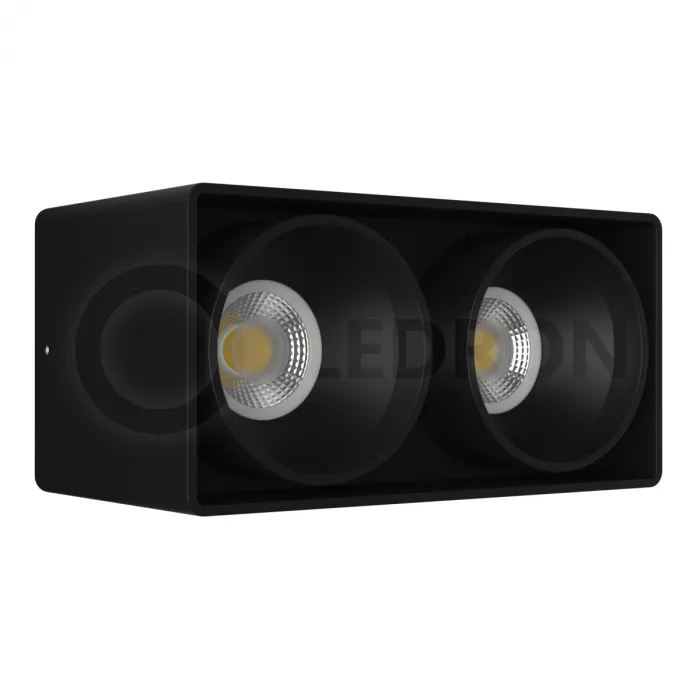 Накладной светильник Ledron KEA 2 ED GU10 Black от ImperiumLoft