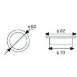 Светильник встраиваемый LeDron AO1501001 white