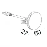 Встраиваемый светодиодный светильник LeDron ODL044-White от ImperiumLoft