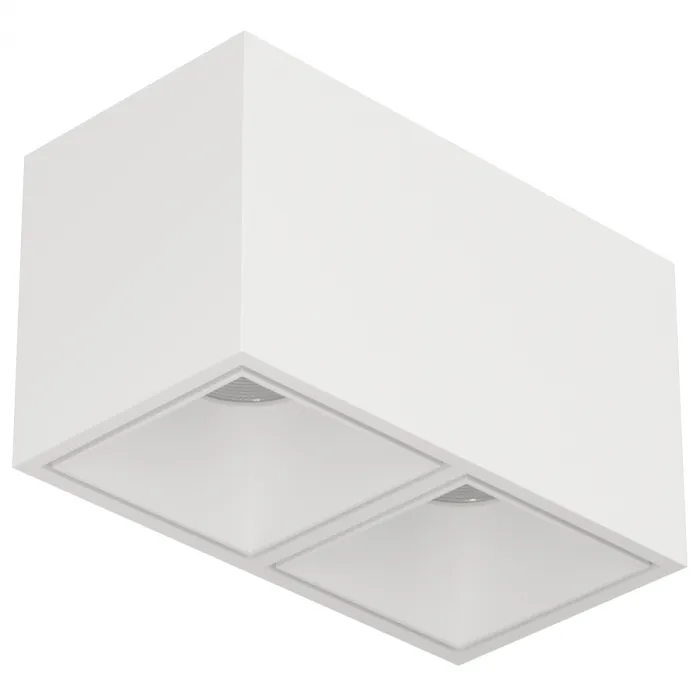 Накладной светодиодный светильник LeDron KUBING 2 White от ImperiumLoft