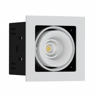 Встраиваемый светодиодный светильник LeDron ON 201 9W WH-BK от ImperiumLoft