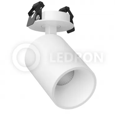 Встраиваемый поворотный светильник LeDron MJ-1077-White