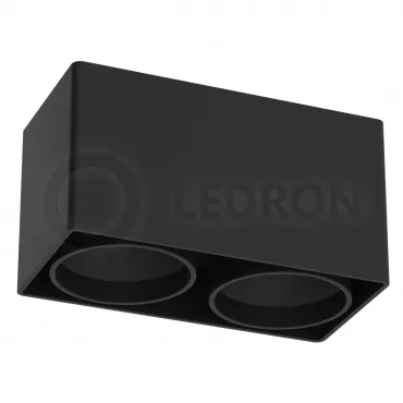 Накладной светильник Ledron KEA 2 ED GU10 Black от ImperiumLoft