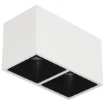 Накладной светодиодный светильник Ledron KUBING 2 White-Black от ImperiumLoft