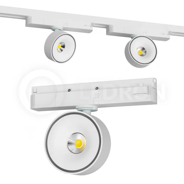 Светодиодный светильник LeDron MJ-1180 White для треков от ImperiumLoft
