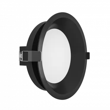 Встраиваемый светодиодный светильник LeDron UNIQUE MIDDL E BLACK DA-7330CR
