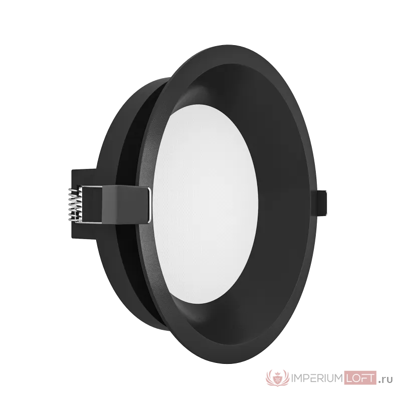 Встраиваемый светодиодный светильник LeDron UNIQUE MIDDL E BLACK DA-7330CR от ImperiumLoft