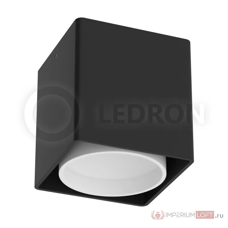 Накладной светильник Ledron KEA ED GU10 Black-White от ImperiumLoft