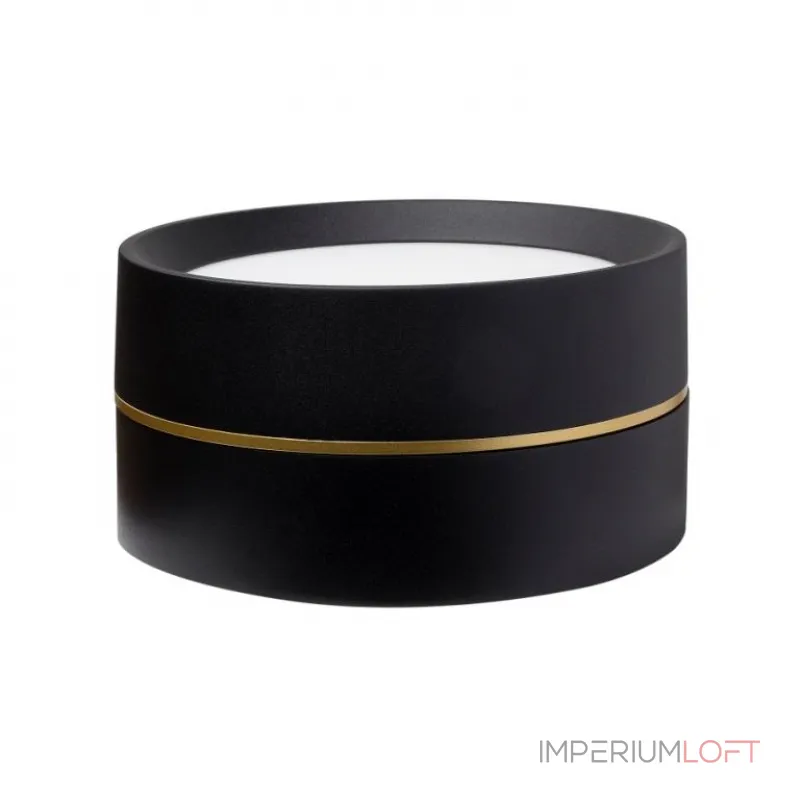 Накладной светодиодный светильник Ledron BARREL Black