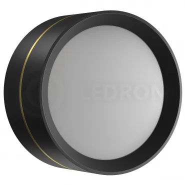 Накладной светодиодный светильник Ledron BARREL Black