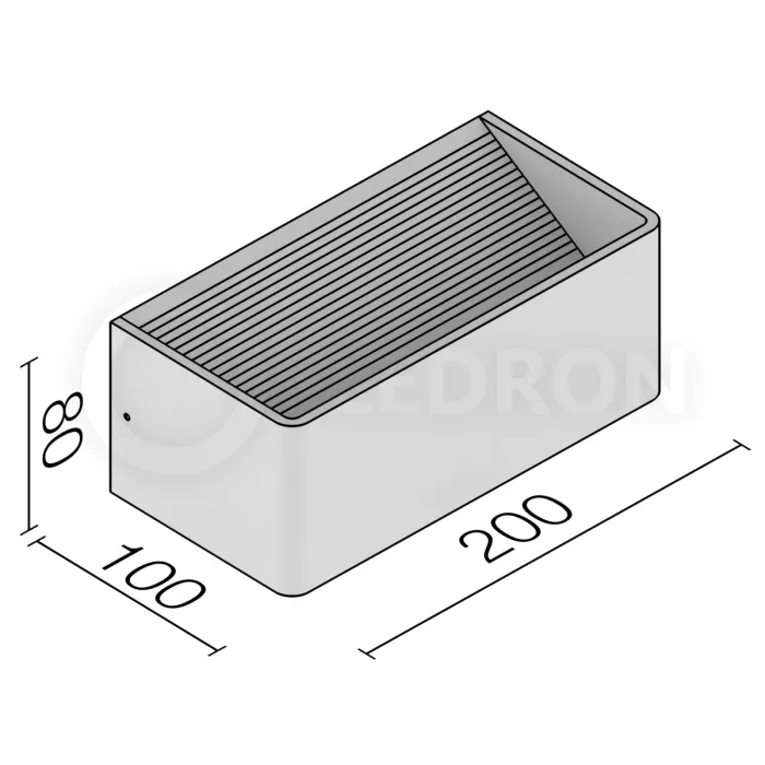 Светодиодное бра Ledron LD1200/6W White от ImperiumLoft