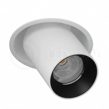 Встраиваемый поворотный светильник LeDron EVA DANNY MINI White-Black от ImperiumLoft
