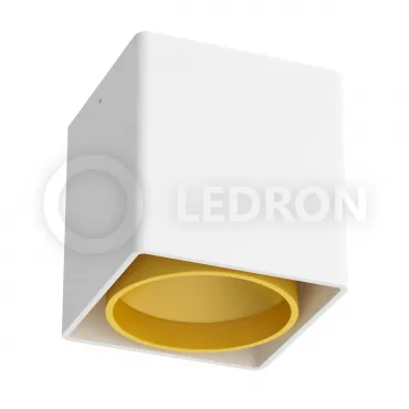 Накладной светильник Ledron KEA ED GU10 White-Gold от ImperiumLoft