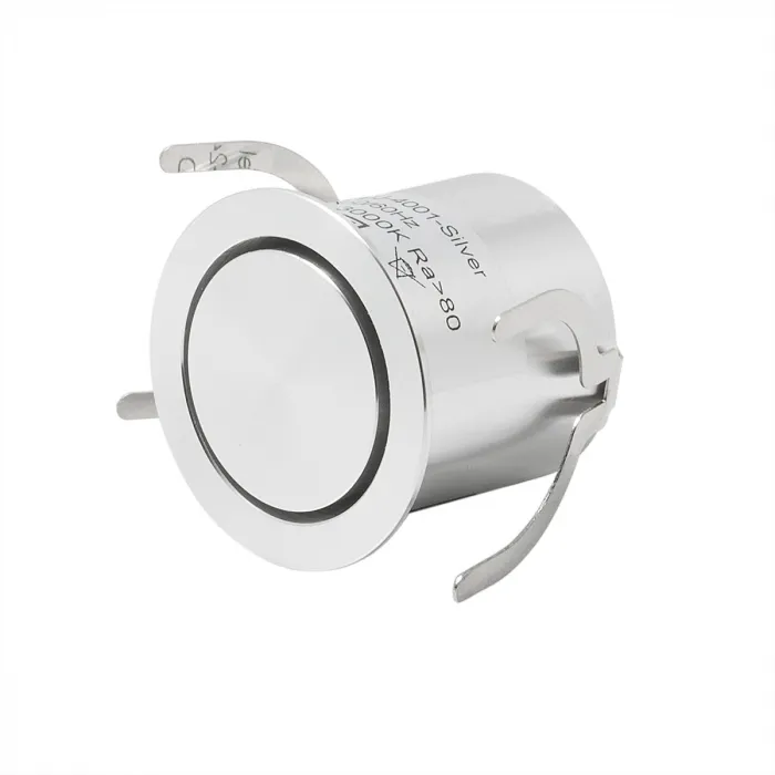 Светодиодный встраиваемый светильник MJ 4001 silver от ImperiumLoft