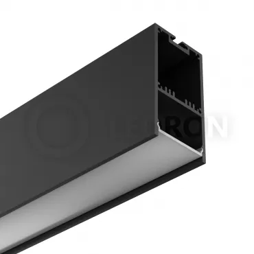 Накладной профиль для светодиодных лент 3667 Black (13306B) от ImperiumLoft