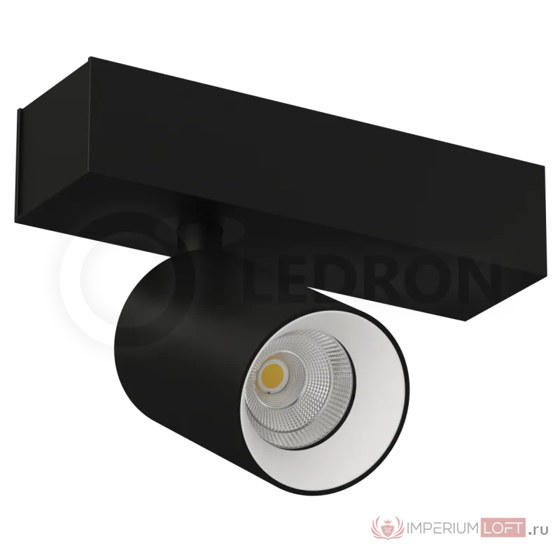 Накладной светодиодный светильник LeDron SAGITONY-S60-Black-White от ImperiumLoft