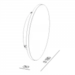 Светодиодное бра LeDron 8663L Alum от ImperiumLoft