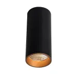 Накладной светодиодный светильник Ledron SLC7392/12W Black-Gold