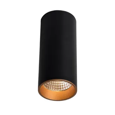 Накладной светодиодный светильник Ledron SLC7392/12W Black-Gold