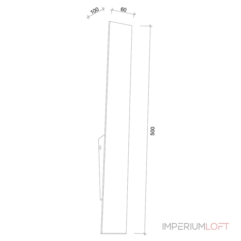 Светодиодное бра Ledron LD12500/12W Black от ImperiumLoft Светодиодное бра Ledron LD12500/12W Black от ImperiumLoft