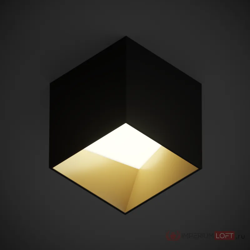 Накладной светодиодный светильник Ledron SKY OK Black-Gold от ImperiumLoft