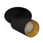 Встраиваемый поворотный светильник LeDron DANNY MINI S 40 Black-Gold от ImperiumLoft