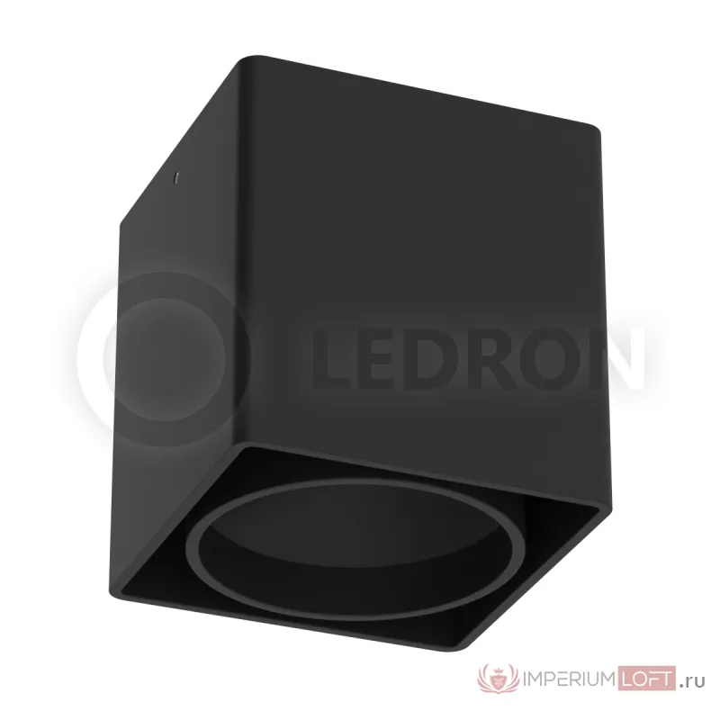 Накладной светильник Ledron KEA ED GU10 Black от ImperiumLoft