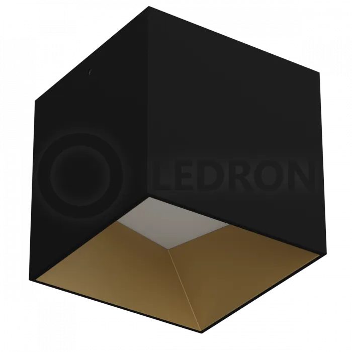 Накладной светодиодный светильник Ledron SKY OK Black-Gold от ImperiumLoft