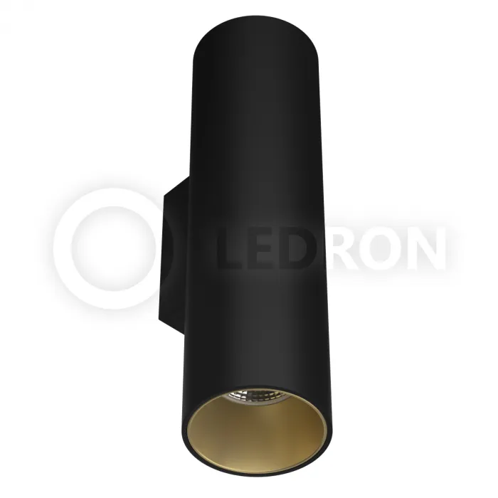 Светодиодное бра Ledron Danny mini 2 WS-GU10 Black-Gold от ImperiumLoft