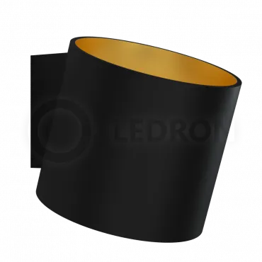 Светодиодное бра LeDron COME Black-Gold