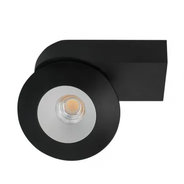 Накладной светодиодный светильник LeDron KRIS SLIM Black White