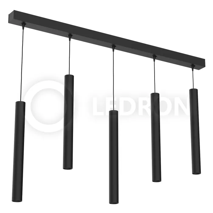 Подвесной светодиодный светильник LeDron SAGITONY E5 T40 Black от ImperiumLoft