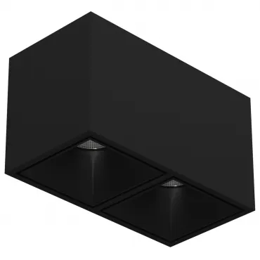 Накладной светодиодный светильник LeDron KUBING 2 Black от ImperiumLoft