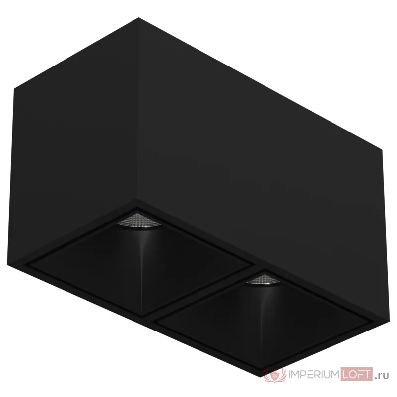 Накладной светодиодный светильник LeDron KUBING 2 Black от ImperiumLoft