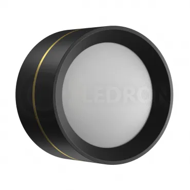 Накладной светодиодный светильник Ledron BARREL MINI Black от ImperiumLoft