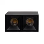 Накладной светодиодный светильник LeDron KUBING 2 Black