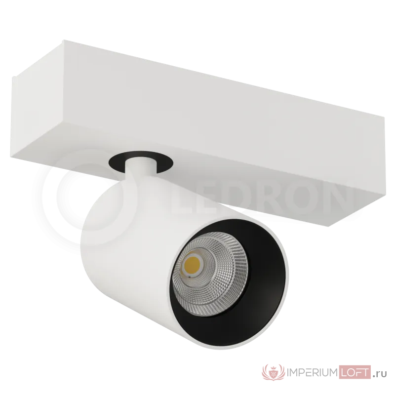 Накладной светодиодный светильник LeDron SAGITONY-S60-White-Black от ImperiumLoft