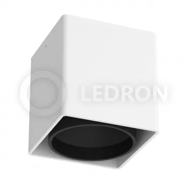 Накладной светильник Ledron KEA ED GU10 White-Black от ImperiumLoft