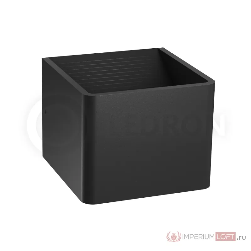 Светодиодное бра Ledron LD1100/6W Black от ImperiumLoft