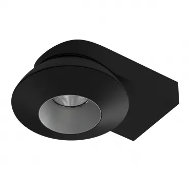 Накладной светодиодный светильник Ledron KRIS SLIM Black-Grey от ImperiumLoft