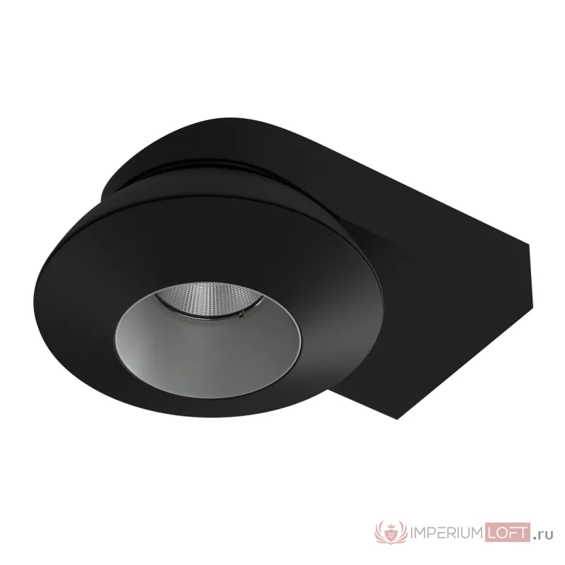 Накладной светодиодный светильник Ledron KRIS SLIM Black-Grey от ImperiumLoft