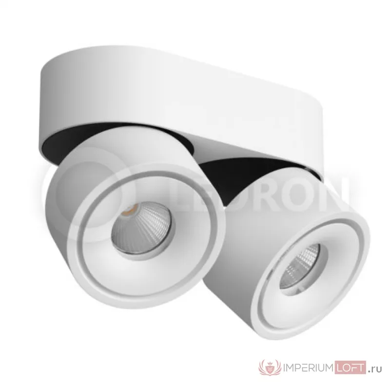Накладной светодиодный светильник LeDron LH8 2 White от ImperiumLoft