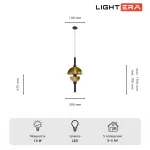 Подвесной светильник LIGHTERA Lecco LE425L-60CB