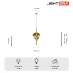 Подвесной светильник LIGHTERA Lecco LE425L-60CG