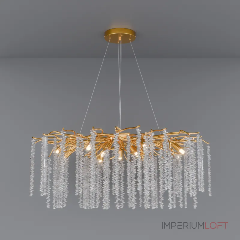 Подвесная люстра LIGHTERA Curls LE303L-11G