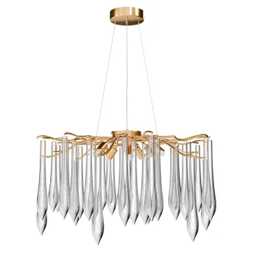 Подвесная люстра LIGHTERA Dewdrop LE302L-8G Подвесная люстра LIGHTERA Dewdrop LE302L-8G